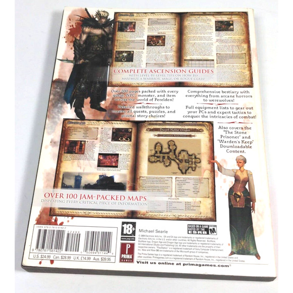 Dragon Age: Origins - Prima Official Game Strategy Guide / Manual GOOD - Picture 2 of 7